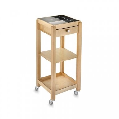 Professional hairdresser trolley ECO BEAUTY, light wood Professional hairdresser trolley ECO BEAUTY, light wood