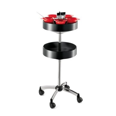 Professional hairdressing trolley for hair coloring procedures JOLLY Professional hairdressing trolley for hair coloring procedures JOLLY