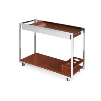 Professional cosmetic trolley BAREK N6406, brown color Professional cosmetic trolley BAREK N6406, brown color