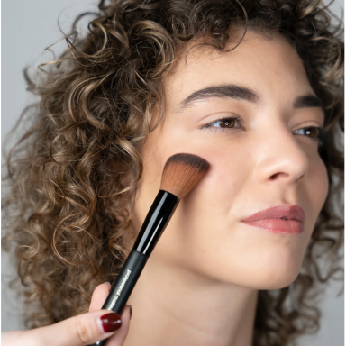 Professional Angled Makeup Brush for Blush and Bronzer H294 Professional Angled Makeup Brush for Blush and Bronzer H294