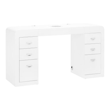 Professional manicure table 314, white color Professional manicure table 314, white color