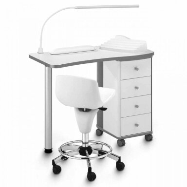 Professional manicure table MANICURE WHITE Professional manicure table MANICURE WHITE