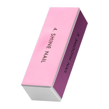 Professional nail polishing block EXO BR1 240/320/600/3000 Professional nail polishing block EXO BR1 240/320/600/3000