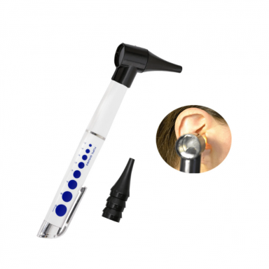 Professional otoscope with LED light, white Professional otoscope with LED light, white