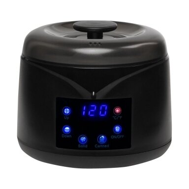 Professional wax heater for cans and pellets AM-220 100W AUTOMATIC BLACK Professional wax heater for cans and pellets AM-220 100W AUTOMATIC BLACK