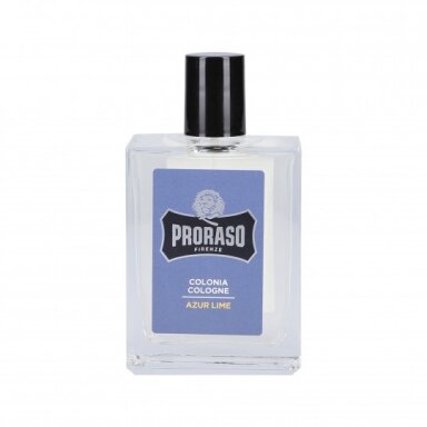 PRORASO AZUR LIME COLOGNE SPRAY Kelno vanduo, 100ml. PRORASO AZUR LIME COLOGNE SPRAY Kelno vanduo, 100ml.