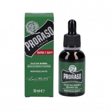 PRORASO OIL maitinamasis barzdų aliejus, 30ml. PRORASO OIL maitinamasis barzdų aliejus, 30ml.