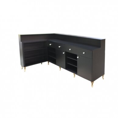 Professional reception desk, possibility to choose the color of the furniture 1