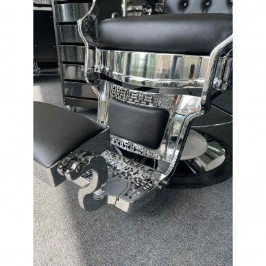 Professional barbers and beauty salons haircut chair GABBIANO ERNESTO BLACK 9