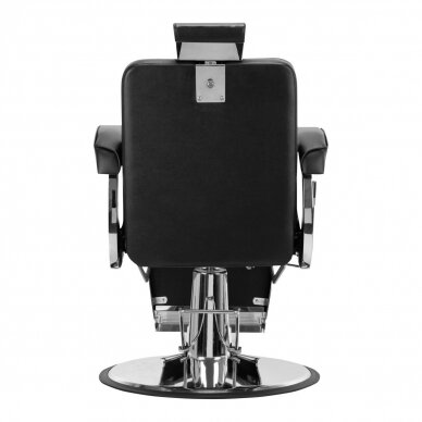 Profesionali barberio kėdė kirpykloms ir grožio salonams HAIR SYSTEM BM88066, juodos spalvos 3