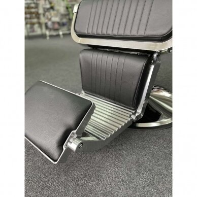 Профессиональное барберское кресло для парикмахерских и салонов красоты LORD, черного цвета 8