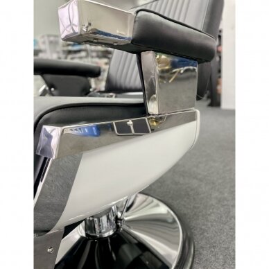 Профессиональное барберское кресло для парикмахерских и салонов красоты LUMBER BH-31823, черного цвета 13