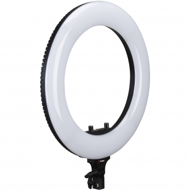 Профессиональная большая LED лампа для визажистов с регулировкой света + штатиф + зеркало 3