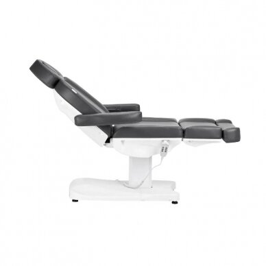 Professional electric cosmetology chair - bed AZZURRO 803D (3 motors), gray color 4