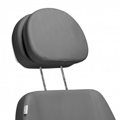 Profesionali elektrinė kosmetologinė kėdė - gultas pedikiūro procedūroms SILLON CLASSIC, 2 variklių, pilkos spalvos 13