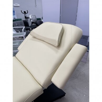 Profesionali elektrinė kosmetologinė lova masažams ir SPA procedūroms AZZURRO 805 (1 variklis) su šildymo funkcija, LATTE spalvos 7