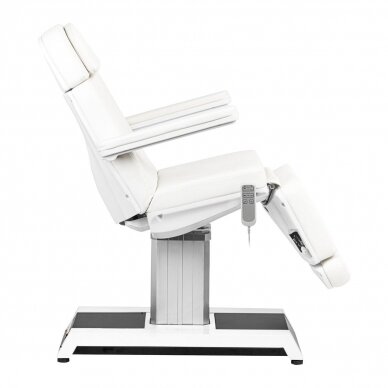Profesionali elektrinė kosmetologinė kėdė - gultas W-16B (3 varikliai), baltos spalvos 4