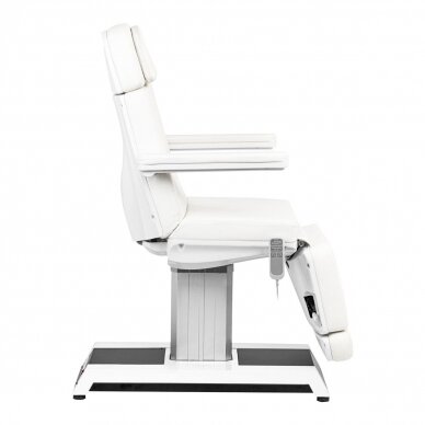 Profesionali elektrinė kosmetologinė kėdė - gultas W-16B (3 varikliai), baltos spalvos 6