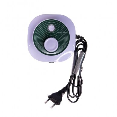 Professional electric nail cutter for manicure work JMD-102 PRO, 30W, 35,000 revolutions, purple color