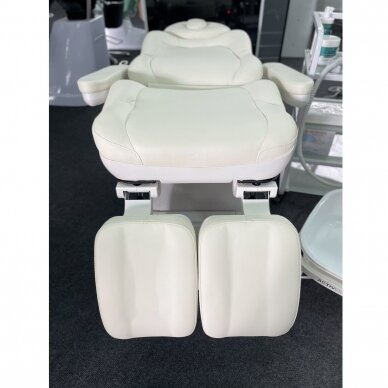 Profesionali elektrinė podologinė kėdė- lova-gultas pedikiūro procedūroms AZZURRO 870S PEDI, baltas (3 MOTORAI) 13