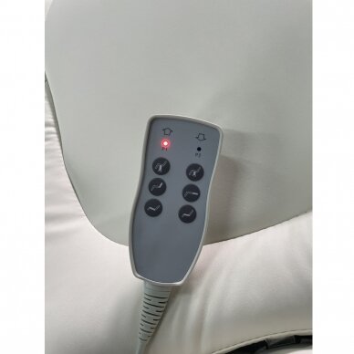 Profesionali elektrinė podologinė kėdė- lova-gultas pedikiūro procedūroms AZZURRO 870S PEDI, baltas (3 MOTORAI) 14