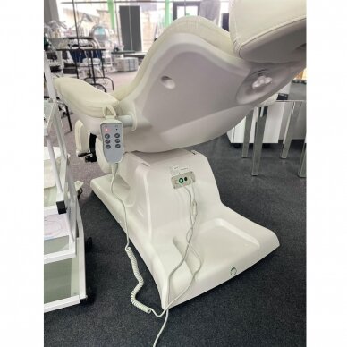 Profesionali elektrinė podologinė kėdė- lova-gultas pedikiūro procedūroms AZZURRO 870S PEDI, baltas (3 MOTORAI) 16