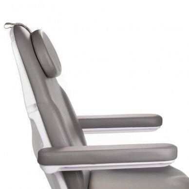 Профессиональный электрический подиатрический стул для процедур педикюра MODENA PEDI BD-8294, 2 мотора, серого цвета 5