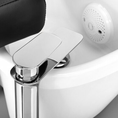 Professional electric podiatry chair for pedicure procedures with massage function AZZURRO 016C, black color 5 Professional electric podiatry chair for pedicure procedures with massage function AZZURRO 016C, black color 5