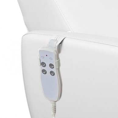 Professional electric podological SPA chair for pedicure procedures AZZURRO 016, white color 4