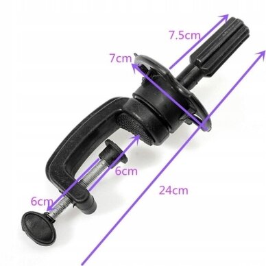 Profesionali galva mokymams IZA BLOND 60cm, terminiai plaukai 8 Profesionali galva mokymams IZA BLOND 60cm, terminiai plaukai 8