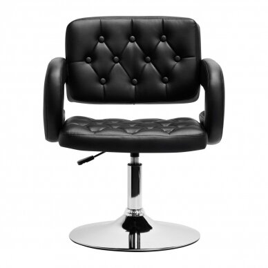 Профессиональное кресло для салонов красоты HAIR SYSTEM QS-B1801, черный цвет  1