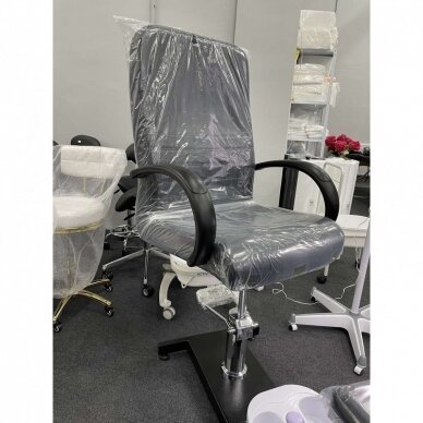 Profesionali hidraulinė pedikiūro kėdė kosmetologams su masažine vonele BW-100, juodos spalvos 6