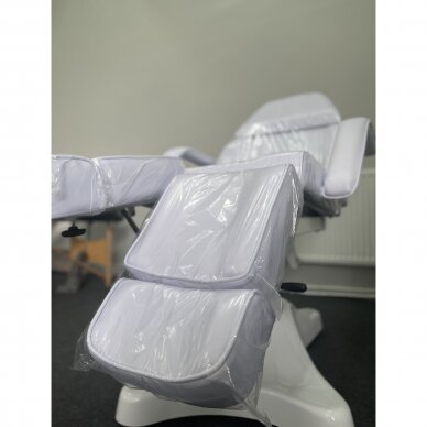 Profesionali hidraulinė pedikiūro kėdė-lova kosmetologams BD-8243, baltos spalvos 7