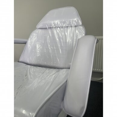 Profesionali hidraulinė pedikiūro kėdė-lova kosmetologams BD-8243, baltos spalvos 8