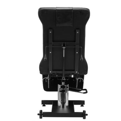 Профессиональное гидравлическое кресло-кровать для тату-салона PRO INK 611, цвет черный 7