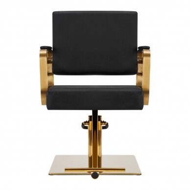 Professional beauty salons haircut chair GABBIANO AVILA, black color 2