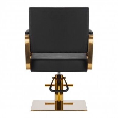 Professional beauty salons haircut chair GABBIANO AVILA, black color 3