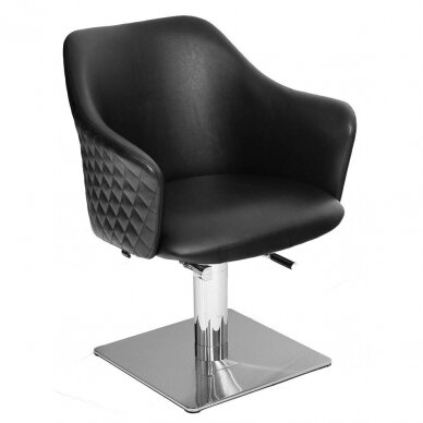 Professional beauty salons haircut chair BLACK ANGEL, black color |  