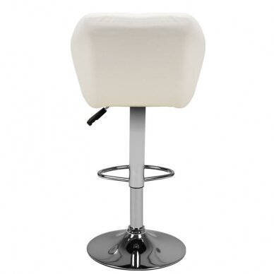 Профессиональный стул для визажистов M01, белого цвета 3