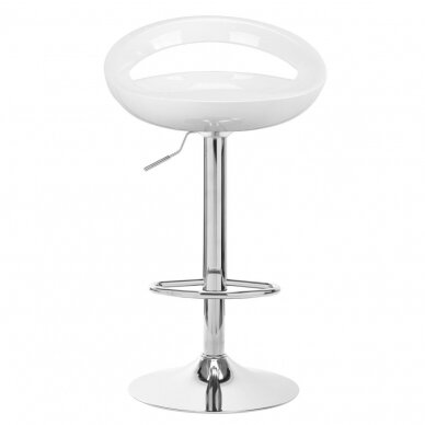 Professional chair for make-up specialists QS-B01, white color 3 Professional chair for make-up specialists QS-B01, white color 3