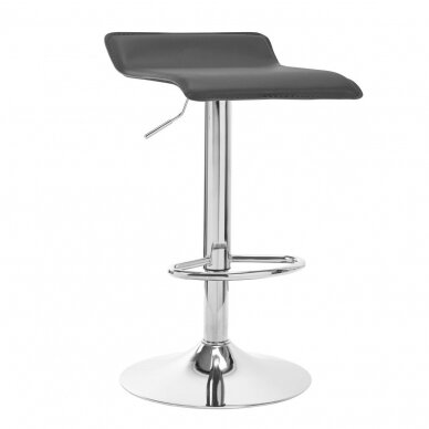 Professional chair for make-up specialists QS-B081, grey color