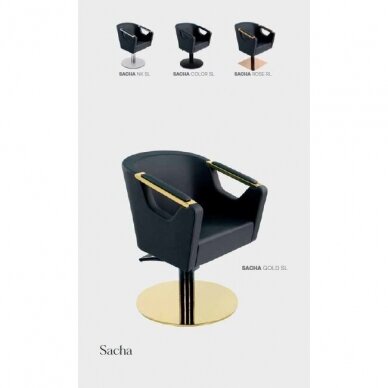 Профессиональный парикмахерский стул SACHA GOLD 1