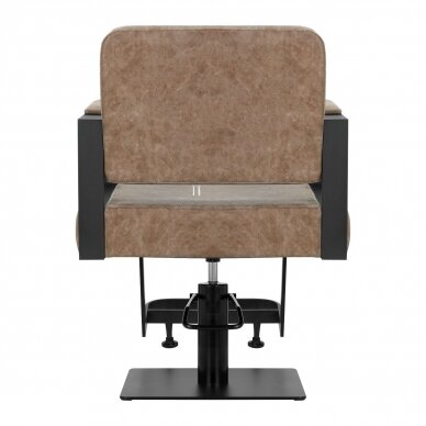Профессиональное парикмахерское кресло GABBIANO MODENA OLD, цвет коричневый 3