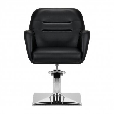 Professional hairdressing chair GABBIANO MONACO, black color 2