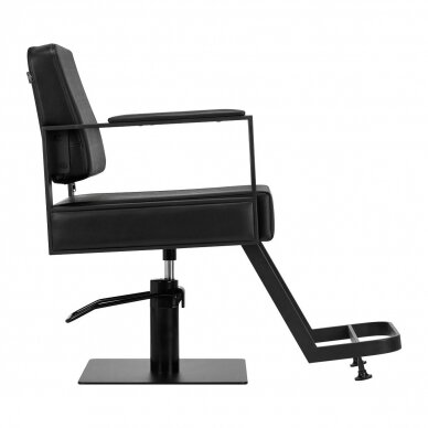 Professional hairdressing chair GABBIANO MODENA, black color 1