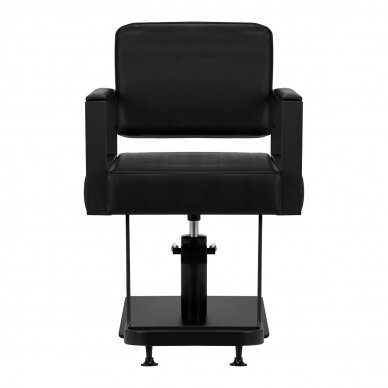 Professional hairdressing chair GABBIANO MODENA, black color 2