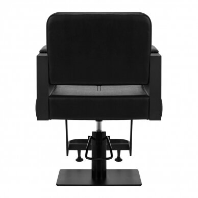 Professional hairdressing chair GABBIANO MODENA, black color 3