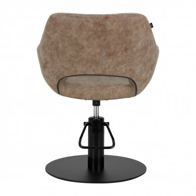 Профессиональное парикмахерское кресло GABBIANO SEVILLA OLD, коричневый цвет 3