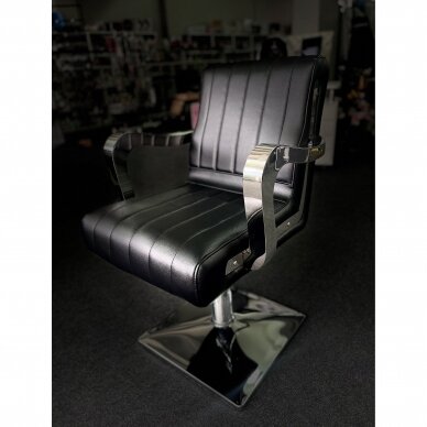 Профессиональное парикмахерское кресло GABBIANO TULUZA, черного цвета 7