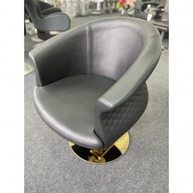 Professional hairdressing chair GABBIANO WERSAL, black 6